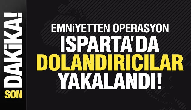 Isparta'da Sahte Altın Dolandırıcılığı: İki Şüpheli Yakalandı