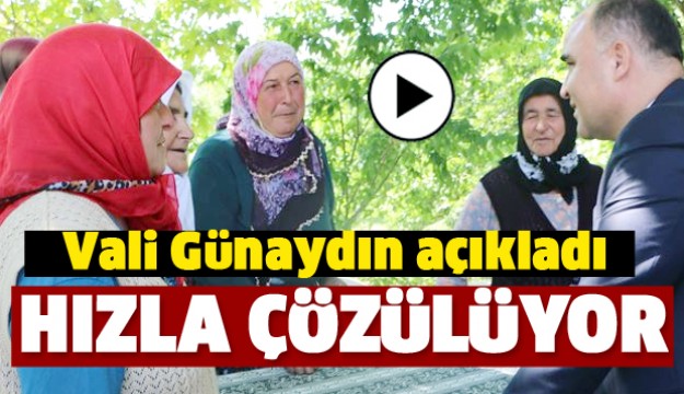 ISPARTA'DA SORUNLAR HIZLA ÇÖZÜLÜYOR