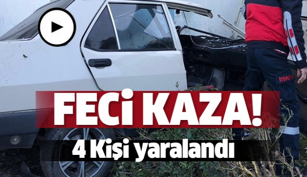 Isparta'da  trafik kazası...