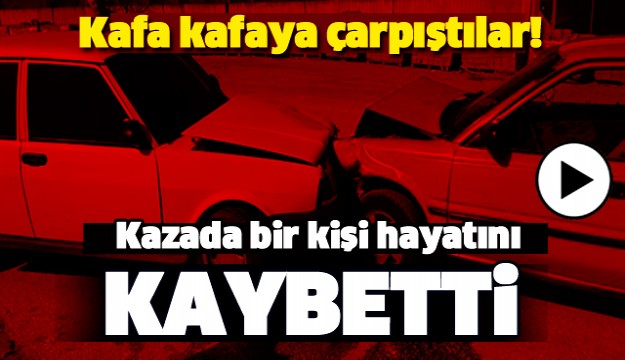 ISPARTA'DA TRAFİK KAZASI! HAYATINI KAYBETTİ