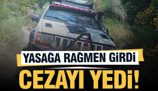 Isparta'da Yasağı Delen Şahısa Ceza Yazıldı