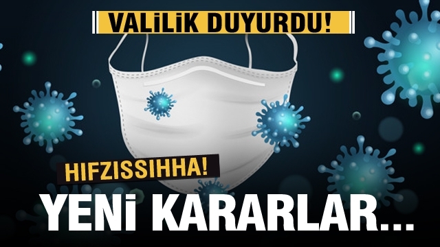 Isparta'da yeni Hıfzıssıhha Kurulu Kararları Alındı