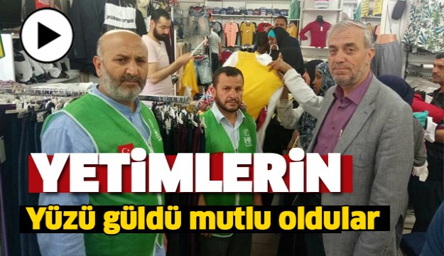 ISPARTA'DA YETİM ÇOCUKLARIN YÜZÜ GÜLDÜ