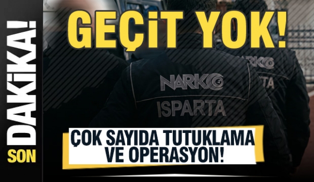 Isparta'da Zehir Tacirlerine Geçit Yok: Çok Sayıda Tutuklama ve Operasyon