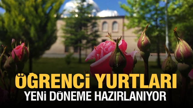 Isparta'daki öğrenci yurtları yeni döneme hazırlanıyor
