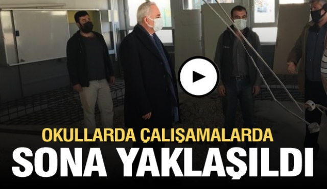 Isparta'daki Okullarda Çalışmalarda Sona Yaklaşıldı