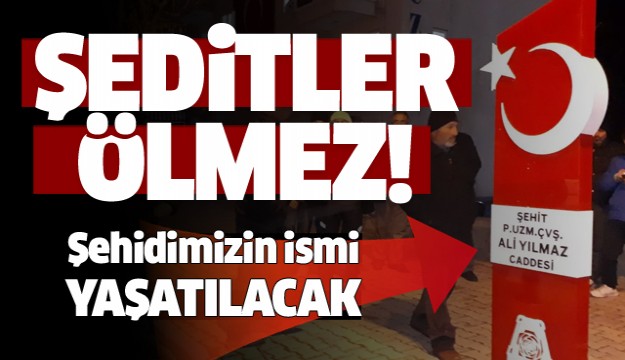 Ispartalı Şehidimizin İsmi Yaşatılacak