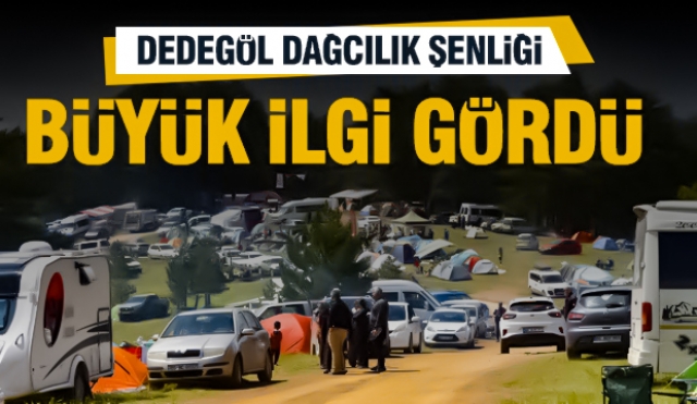 Isparta'nın Eğirdir ilçesinde düzenlenen Dağcılık Şenliğine büyük ilgi 