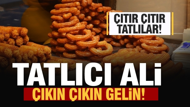 Isparta'nın En Sevilen Tulumbaları ve Tatlıları Burada! Tatlıcı Ali'de...