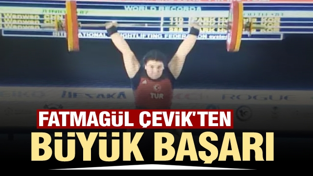 ISPARTA'NIN MİLLİ GURURU FATMAGÜL ÇEVİK'TEN BÜYÜK BAŞARI