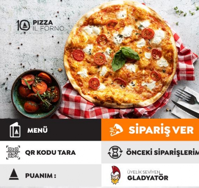 İtalyan işi pizza şimdi Ispartalıların telefonlarında!