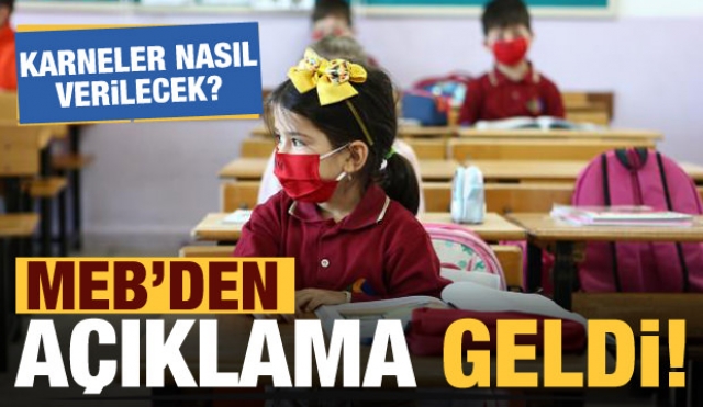 Karneler nasıl verilecek? MEB'den açıklama geldi