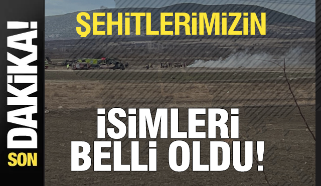 Keçiborlu'daki Helikopter Kazasında Şehit Olan Askerlerin Kimlikleri Açıklandı