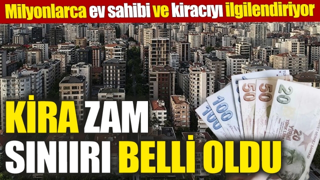 Kira Zam Sınırı Belli Oldu