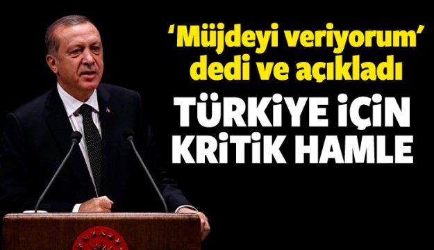 Kritik proje için düğmeye basıldı! Büyütülüyor