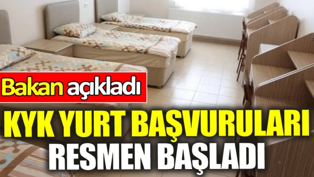 KYK Yurt Başvuruları Başladı