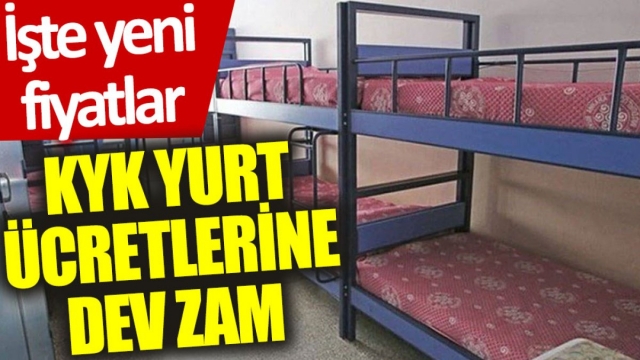 KYK Yurt Ücretlerine Yüzde 50 Zam: Öğrenciler Zor Durumda