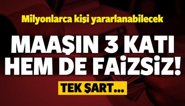 MAAŞIN 3 KATI KADAR ALABİLECEKLER