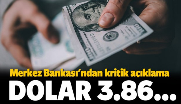 Merkez Bankası'ndan Kritik Açıklama