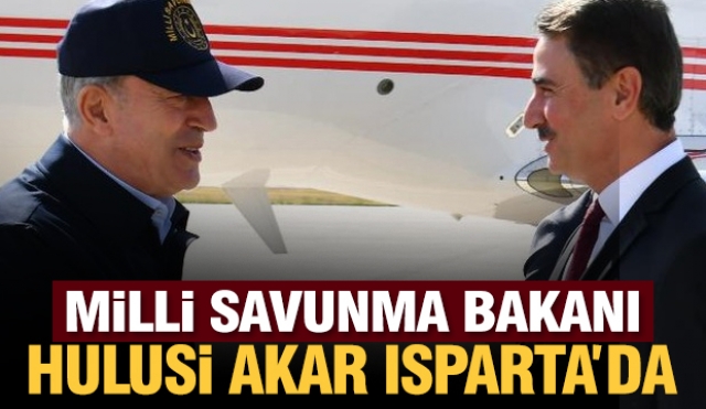 Milli Savunma Bakanı Akar ve TSK Komuta Kademesi Isparta'da