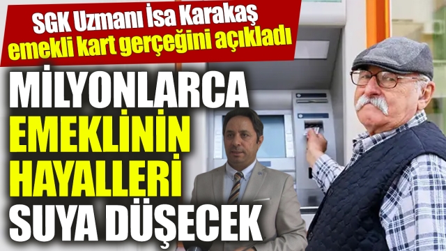 Milyonlarca Emeklinin Hayalleri Suya Düşecek