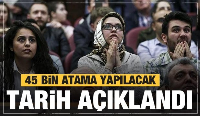 Müjde: 45 Bin Öğretmen Ataması için Tarih Belli Oldu!