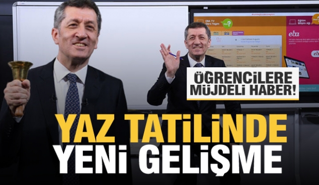 Öğrencilere müjdeli haber! Yaz tatilinde yeni gelişme...