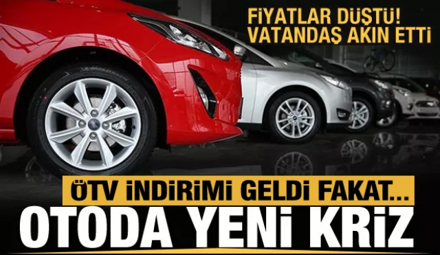 OTOMOBİLDE YENİ KRİZ ÇIKTI