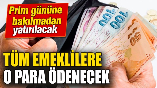 Prim Gününe Bakılmadan Yatırılacak