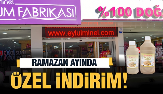 Ramazan’a Özel Sıcak Tahin Fırsatı – Eylül Minel’de!