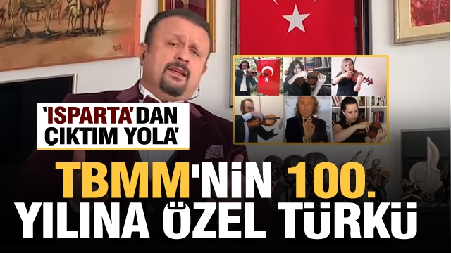 SDÜ Akademik Oda Orkestrası'ndan "Isparta'dan çıktım yola" türküsü