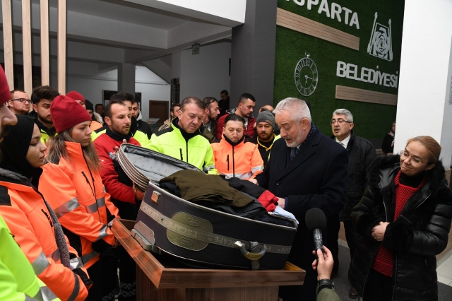 Şehidimizin emaneti deprem bölgesine ulaştırılıyor