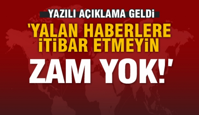 ​SİGARAYA ZAM YOK YALAN HABERLERE İTİBAR ETMEYİN DEDİ