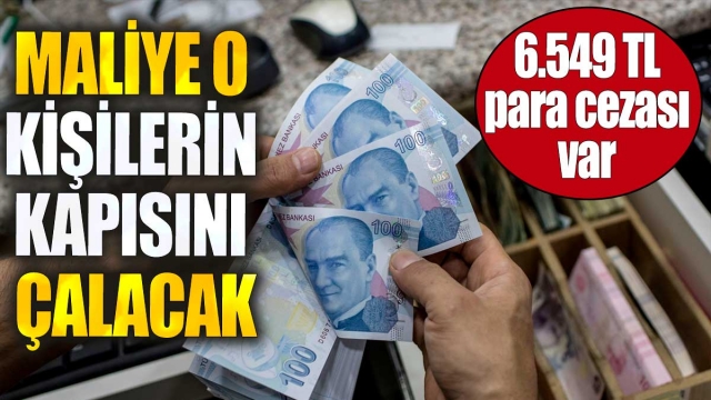 Sıkı Denetim! 6.549 TL Cezası Var!