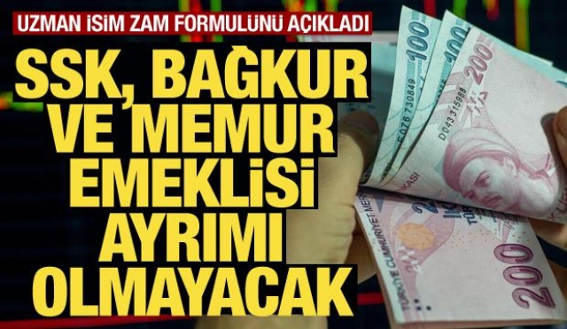 SSK, Bağ-Kur ve Memur Emeklilerine Yüzde 50 Zam