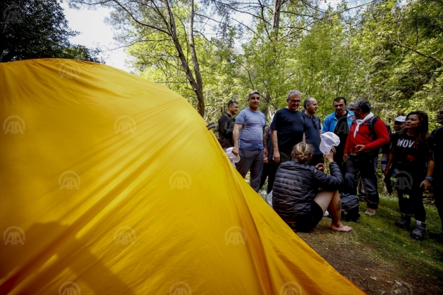 Tarihi Likya Yolu turizm için yüründü