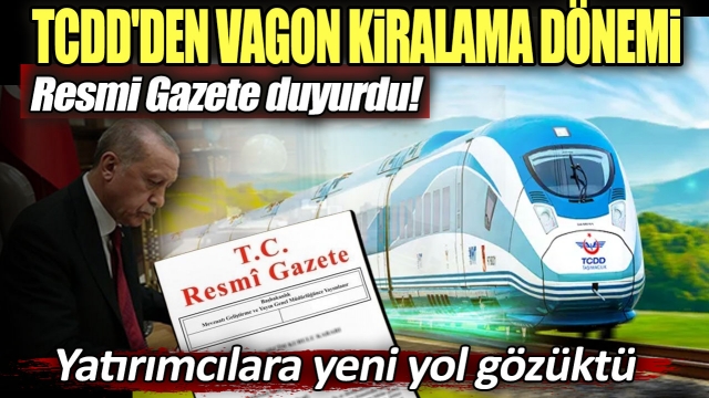 TCDD'den Vagon Kiralama İhaleleri Başladı