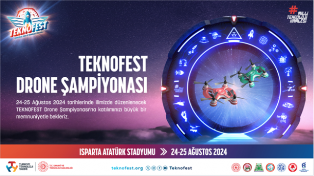 TEKNOFEST Drone Şampiyonası 1. Etabı Isparta’da Başlıyor!