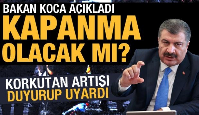 Tekrar kapanma veya kısıtlama olacak mı?