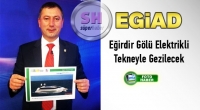 Eğirdir Gölü Elektrikli Tekneyle Gezilecek