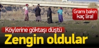 Göktaşı düşen köy zengin oldu