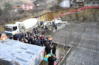 Aksu Entegre Devlet Hastanesi'nin Temeli Dualarla Atıldı