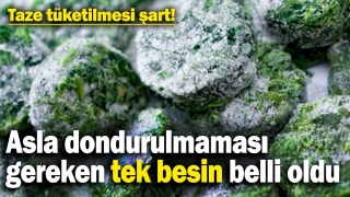 Asla Dondurulmaması Gereken Sebze Belli Oldu