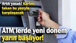 ATM’lerde Yeni Dönem: Artık Bu Şifreler Yasak!