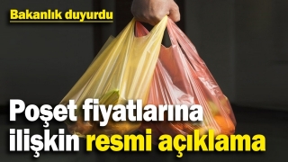 Bakanlıktan Plastik Poşet Fiyatlarına Dair Açıklama