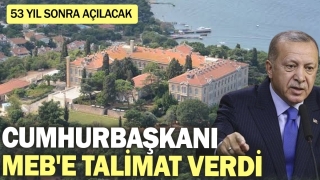 Cumhurbaşkanı Erdoğan’dan MEB'e Talimat!