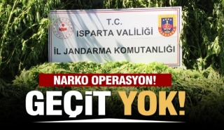 ISPARTA'DA NARKOTİK OPERASYON