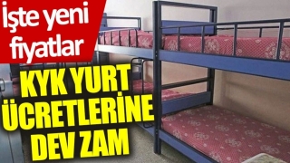 KYK Yurt Ücretlerine Yüzde 50 Zam: Öğrenciler Zor Durumda