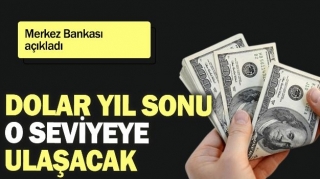 Merkez Bankası Açıkladı: Dolar Yıl Sonunda Bu Seviyeye Ulaşacak