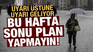 METEOROLOJİDEN ISPARTA İÇİN KRİTİK HAVA TAHMİNİ